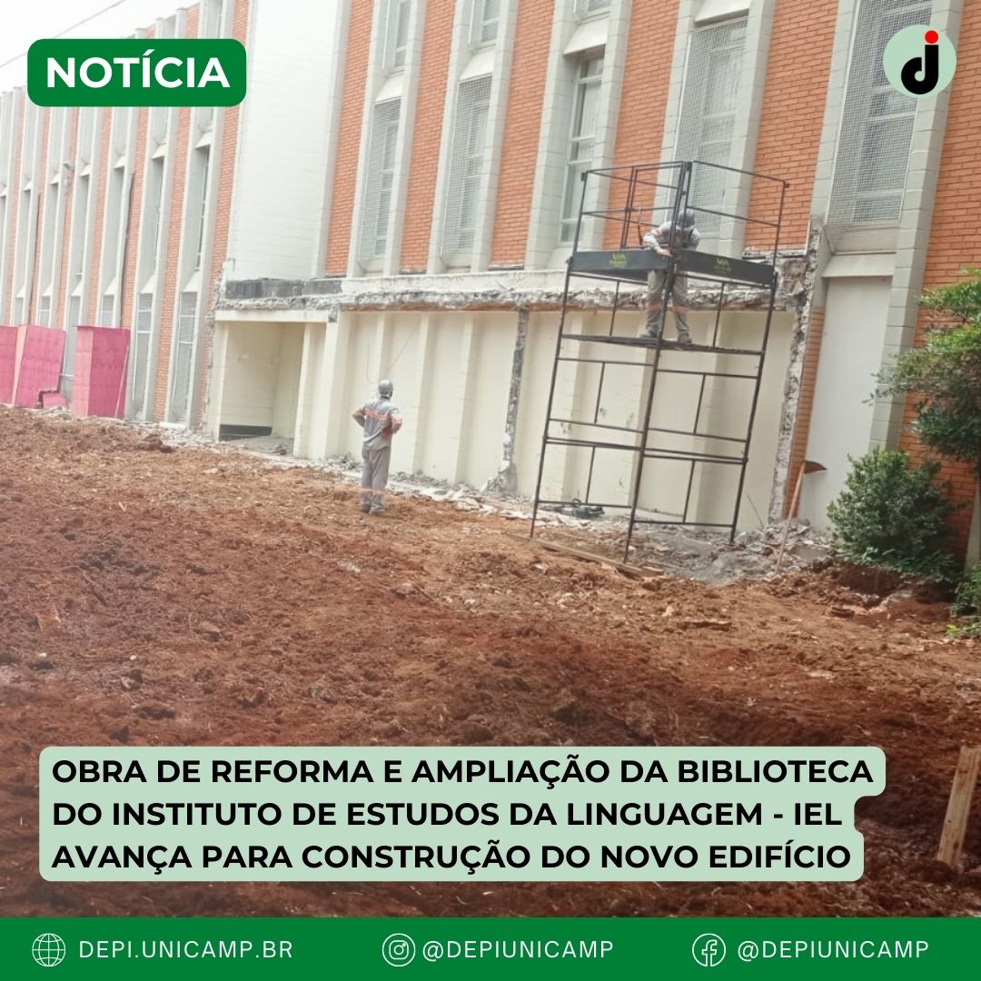 Obra De Reforma E Amplia O Da Biblioteca Do Instituto De Estudos Da