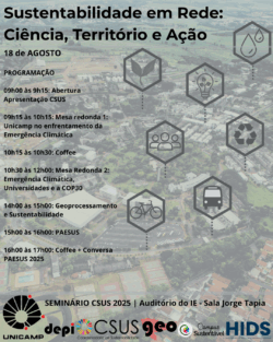 Seminário CSUS 2025 promove debate sobre o papel das universidades diante da crise climática e da COP30