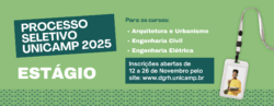 Banner dos processos seletivos UNICAMP 2025